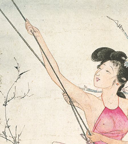 乃东县-胡也佛的仕女画和最知名的金瓶梅秘戏图
